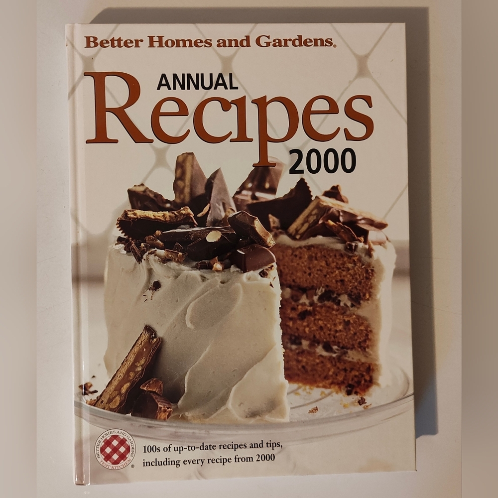 Better Homes and Gardens Annual Recipes 2000 Cookbook